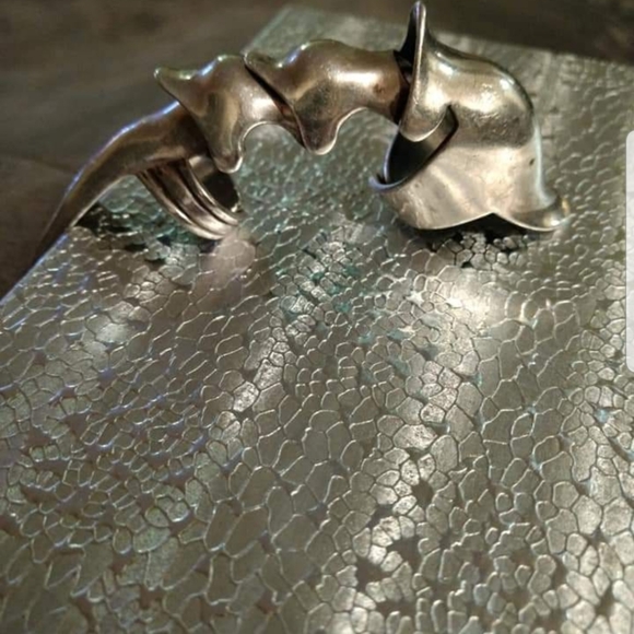 925 silver Dragon scale ring - Picture 2 of 2